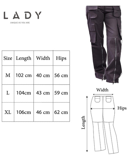 Pockets Pants Dark Grey